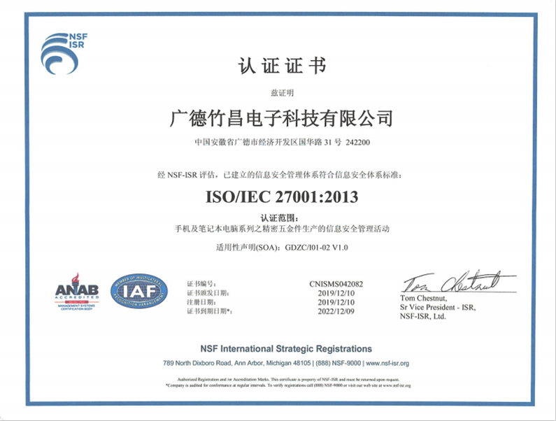 ISO 27001 ISO 27001
