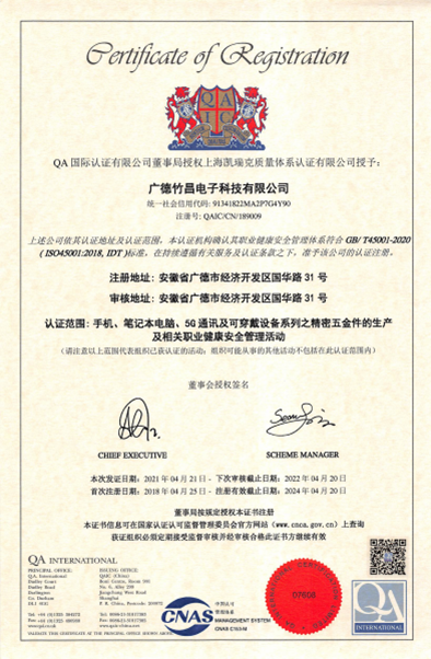 ISO 45001 ISO 45001